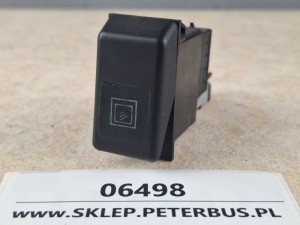 Klawisz, przycisk, włącznik SETRA S315, nr 333018, 4 PINy