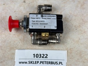 Elektrozawór otwierania drzwi autobusu IRISBUS NORGREN typ SPCZ/2027 - NOWY - 