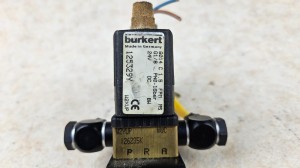 Zawór BURKERT 6014 C 1,5 FPM MS, 24V, nr 125329Y, W2XUP, nr 126235K