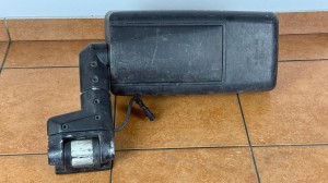 Lusterko zewnętrzne PRAWE lub LEWE, VAN HOOL 815, krótkie ramię, montaż na ślizg, możliwość regulacji