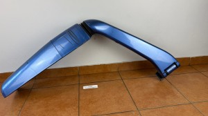 Lusterko autobusowe, LEWE, mocowane na ślizg, BOVA  Futura, niebieskie 