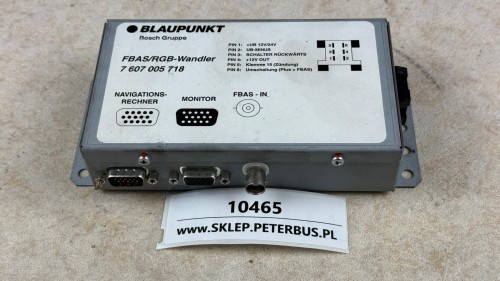 10465, Wzmacniacz BLAUPUNKT BOSCH FBASRGB-Wandler nr 7 607 005 718  (6).jpg