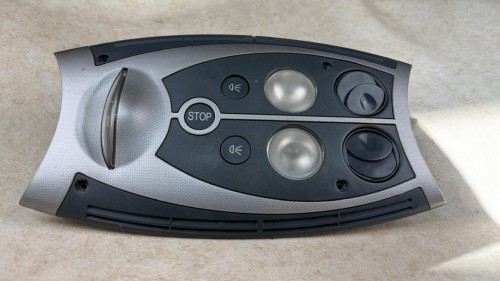 10557, Panel oświetlenia i nawiewu indywidualnego nad fotelami pasażerów SCANIA IRIZAR Century, EURO 3 (3).jpeg