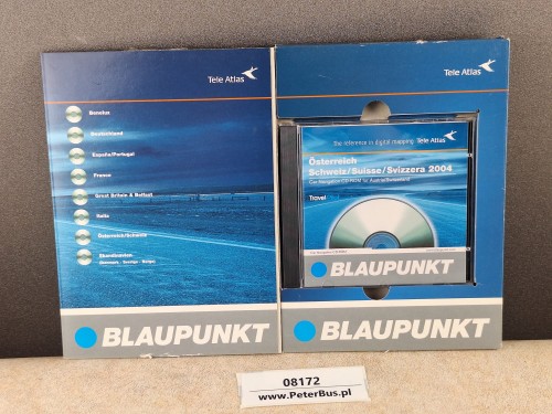 08172, BLAUPUNKT CD 7 612 100 200 P6, oryginalna płyta mapa Austria, Szwajcaria 2004 rok - kolekcjonerska -  (1).jpg