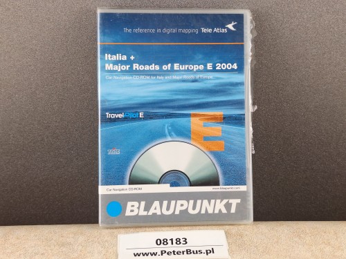 08183, BLAUPUNKT nr 7 612 182 004 CD-ROM oryginalna płyta mapa Włochy 2004 rok - kolekcjonerska - TRAVLE Pilot DX  (2).jpg