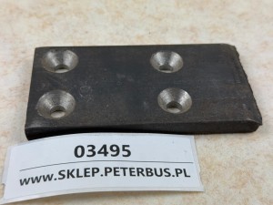 Uchwyt montażowy, 4 otwory, wymiary 12 cm x 6 cm