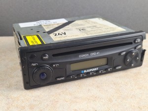 Radio, odtwarzacz płyt BLAUPUNKT COACH CRD 41, 24V,  nr 7 607 005 031  - 100% GWARANCJA pełnej sprawności