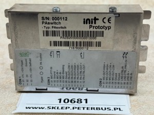 SWITCH audio - przełącznik sieciowy INIT S/N 000112 PAswitch nr 71878000112