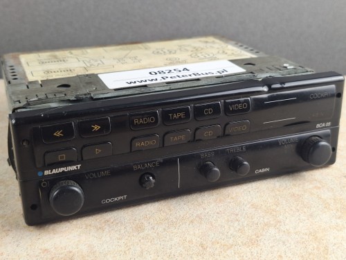 08254, Wzmacniacz autobusowy  BLAUPUNKT BCA 05, nr 7 607 005 200 5, panel sterownia RADIO, kaseta, CD, video   - 100% sprawny -   (7).jpg