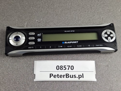 08570, Radio samochodowe, panel przedni BLAUPUNKT MILANO MP26 (4).jpg