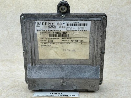 10867, Sterownik skrzyni biegów ALLISON VAN HOOL ECU CAL ASSY ECB020RW, CIN 0F020RW0015, model B500, GOV RPM 2100, PRI MODE 1-6S4, SEC mode 1-6S2, 2000 rok, model WT3ECU911A (5).jpeg