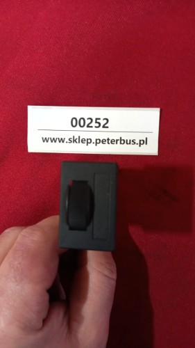 00252, pokrętło ustawiania jasności oświetlenia pulpitu, Renault Iliade (1).jpeg