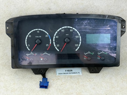 11026, Zegary, deska rozdzielcza SCANIA Instrument cluster nr 1773288, CD D1, O1, EcuAssy 1773236, 2006 rok produkcji (8).jpeg