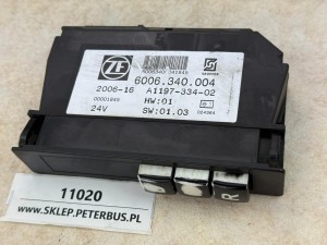 Sterownik, przyciski zmiany biegów automatycznej skrzyni DNR, ZF 6006.340.004, 2006 rok, A1197-334-02