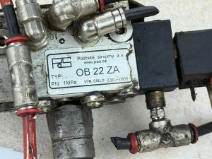 Elektrozawór otwierania drzwi autobusu IRISBUS typ OB 22 ZA, IRISBUS CROSSWAY