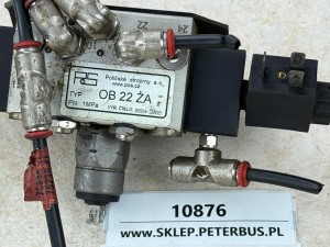 Elektrozawór otwierania drzwi autobusu IRISBUS typ OB 22 ZA, IRISBUS CROSSWAY 