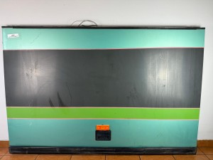 Klapa boczna kufra bagażowego SETRA S315 HD, nr KAESSBOHRER UP-GMSP fibron 2437.0.00, wysokość 110 cm x 165,5 cm szerokości, z listwą 