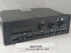 Panel sterowania klimatyzacją i ogrzewaniem WABCO nr 446 095 004 0, BOVA Futura EURO 3  - 100% sprawny - GWARANCJA  sprawności 