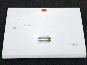 Klapa boczna kufra bagażowego BOVA Magiq, wymiary  szer. 159 x 115 cm wysokości