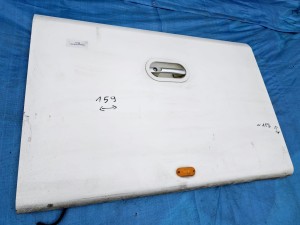 Klapa boczna kufra bagażowego BOVA Magiq, wymiary  szer. 159 x 115 cm wysokości