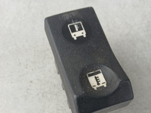 Przycisk, klawisz, włącznik RENAULT ILIADE, z symbolem termometru, temperatury, sterowanie temperaturą, DAV 24618,  10 PINów