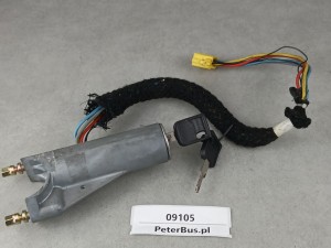 Stacyjka zapłonu RENAULT, AUTOSAN Lider motor RENAULT, nr 21.620, z kluczykiem, 24 V,  VALEO