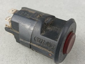 Włącznik, przycisk świateł awaryjnych autobusu SETRA S315 HD, nr 2372-04 