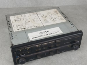 Wzmacniacz autobusowy BLAPUNKT BCA 05, panel sterowania nagłośnieniem RADIO, KASETA, CD, VIDEO, kokpit i kabina, nr 7 607 005 200 5