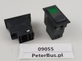 09055, Klawisz, przycisk, włącznik opuszczania, podnoszenia szyby bocznej kierowcy lub podnoszenie i opuszczanie rolety szyby przedniej autobusu BOVA Futura EURO 2, nr 511.059, 6 PINów (7).jpg
