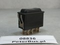 08836, Klawisz, przycisk, włącznik wyciągu, wiatraków, wentylatorów Mercedes O550 Integro nr 611 540 00 66, 6 PINów   (11).jpg
