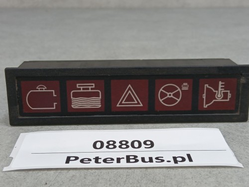 08809, Kontrolki świetlne deski rozdzielczej autobusu, 5 kontrolek DAV, kontrolki ostrzegawcze (5).jpg