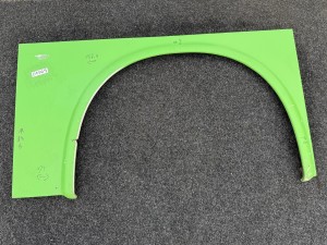 Nadkole, błotnik IRISBUS CROSSWAY, prawy tył, wymiary 158 cm x 84,5 cm wysokości 