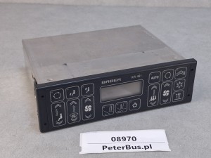 Sterownik, panel sterowania klimatyzacją, ogrzewaniem VAN HOOL 915, BADER KR-481 - 100% sprawny - GWARANCJA 