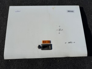 Klapa boczna kufra bagażowego SETRA S315 UL/H, wysokość 82,5 cm, szerokość  115 cm,  wymiary 115 x 82,5 cm 
