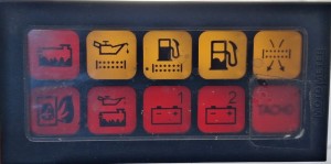 Kontrolki świetlne deski rozdzielczej IRISBUS, KAROSA, AXER, RECREO 