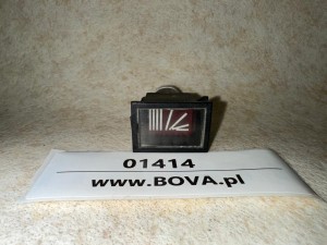 Kontrolka świetlna układu pneumatycznego, pulpit autobusu Mercedes Citaro