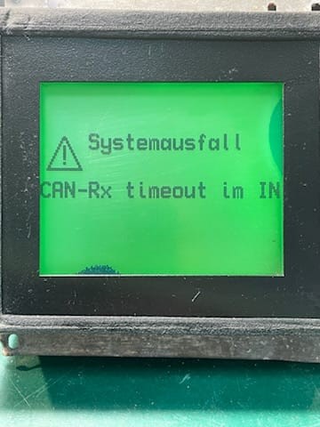 08951, Wyświetlacz pulpitu VDO Typ 1366.01005001, Mercedes Citaro, wersja 1.3, sprawdzony, GWARANCJA 100% sprawności, plamy rozlany LCD (1).jpeg