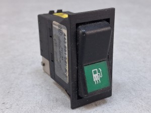 Klawisz, włącznik, przycisk IRISBUS AXER z symbolem dystrybutora, HLF nr 443 851 591 820 