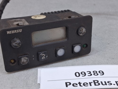 09389, Sterownik, panel sterownia ogrzewaniem postojowym WEBASTO nr  492132, BORG 9117, 24V, 8 PINów (5).jpg