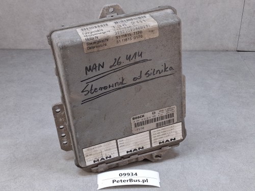 09934, Sterownik silnika BOSCH 0 281 010 018, MAN 26.414 T36 (6).jpg