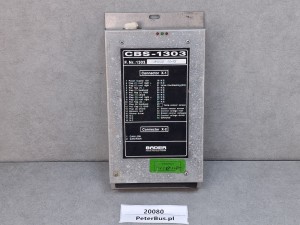 Sterownik BADER CBS-1303, VAN HOOL T915 Acron