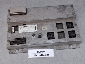 Moduł elektro, jednostka sterująca, do autobusu SCANIA 2010 r., DIP Switch Setting, typ RHC - 12, OY Parabus Ltd., sterownik szyberdachu 