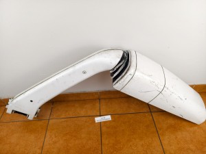 Lusterko prawe lub lewe, można montować na obie strony autobusu, MAN, BOVA Futura FHD, FLD, białe, ślizg mocujący, MAN nr 81.63700, Spiegelgarnitur 501 246 80