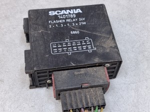 Sterownik, przekaźnik, przerywacz kierunkowskazów SCANIA 1401789, autobus Irizar Century 
