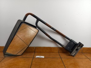 Lusterko zewnętrzne PRAWE na długim ramieniu, stelażu, mocowane na ślizg