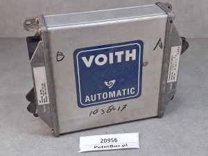 Sterownik automatycznej skrzyni biegów VOITH  Automatic, Transmision Control Unit E200/H5, VOITH nr 68.0913.10, pojazd DAF SB250, silnik RG-GG 170 LPG, skrzynia 854.3 4X T0R2 L