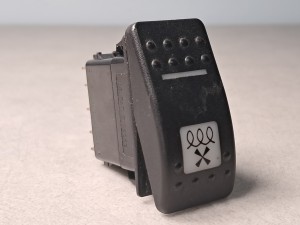 Klawisz, włącznik, przycisk BOVA FHD, FLD, EURO 3, włącznik klimatyzacji i ogrzewania 