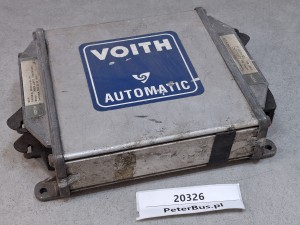 Sterownik automatycznej skrzyni biegów VOITH  Automatic, Transmision ECU E200/H5 SW 18.21.3, VOITH 68.1698.10, MAN Fahrzeug Midibus bis 14t, silnik D0826 LUH 17, D 0836 LOH2, skrzynia 854.3E 3V T0R0 