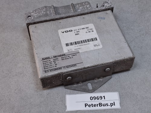 09691, Sterownik E-GAS autobusu SCANIA VDO 412.413006002, oryginał 1996 rok, SCANIADSC1171, ECU nr 478615 (1).jpg