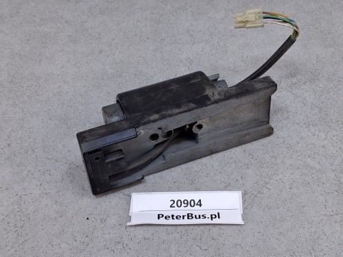 20904, Uchwyt, wspornik, ślizg mocujący lusterko autobusu VOLVO, ślizg ramienia obrotowego, podłączenie zasilania elektrycznego, wysokość 17 cm  (7).jpg